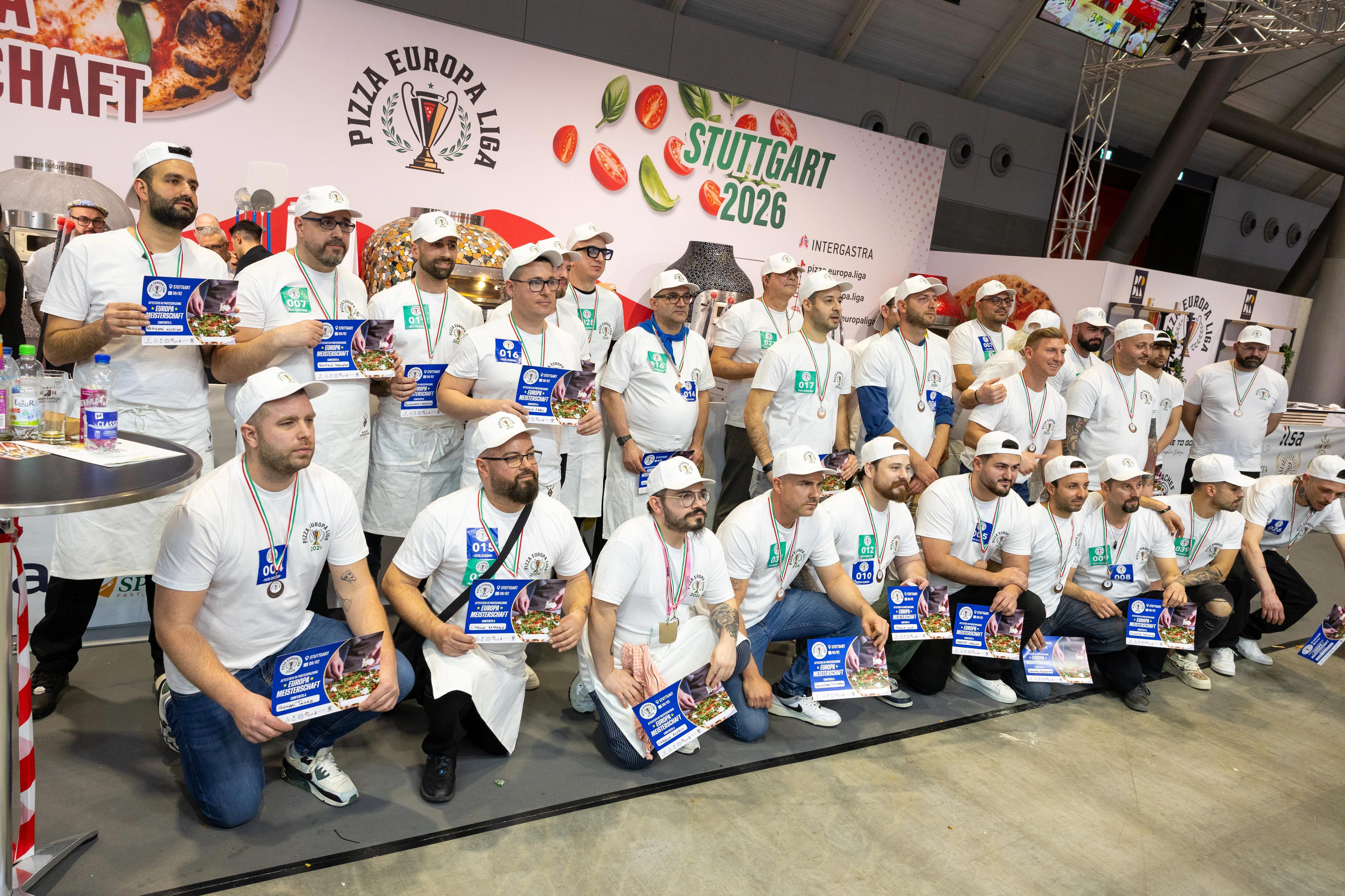 Bei der Pizza World Championship in Neapel